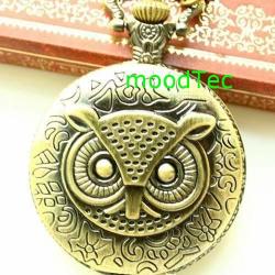Owl Pocket Watch