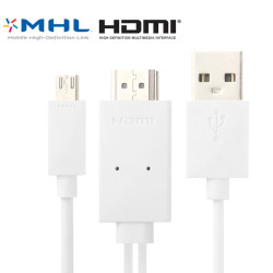 Full Hd 1080p Micro Usb Mhl To Hdmi Adapter Hdtv Adapter Converter Cable For Samsung Galaxy Note ...