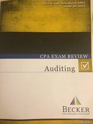 2015 Becker Cpa Exam Review Auditing V 1.2