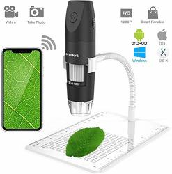 Xinhuang Wireless Digital Microscope Pancellent 1080P 50X To 1000X Magnification Microscopy With 8 LED USB Handheld Camera With Light