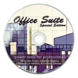 Office Suite Special Edition Cd - Compatible With Microsoft Office Files -use At Home Or Business For Students To Professionals - Works For All