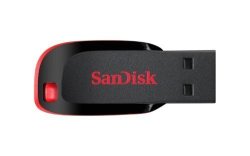 SanDisk Cruzer Blade CZ50 16GB USB 2.0 Flash Drive Frustration-free Packaging- SDCZ50-016G-AFFP