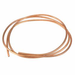 2M Copper Tubing T2 Soft Copper Coil Tube Pipe Id 4MM Od 6MM Thickness 1MM For Refrigeration Electrical Equipment