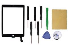 I Spot M Inc Black Touch Screen Glass Digitizer Replacement For The New Ipad Air 2ND Generation +tools