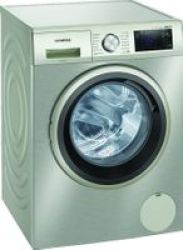 Siemens WM14T69XZA 9KG 1400RPM Isensoric I-dos Washing Machine Silver inox