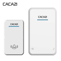 Cacazi A8 Dc Wireless Doorbell Waterproof 300M Remote Long Range Door