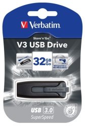 Verbatim 32GB V3 USB Grey