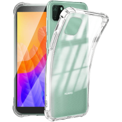 Clear Shockproof Protective Case For Huawei Y5P 2020 - Anti-burst Cover