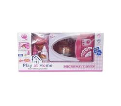 Play At Home - Microwave Oven Pink