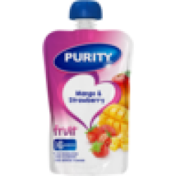 Purity Mango & Strawberry Fruit Puree 6 Months+ 110ML