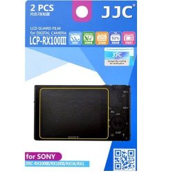 Jjc LCP-RX100III Ultra Hard Polycarbonate Lcd Film Screen Protector For Sony RX100III RX100II RX1R RX1 2 Kits