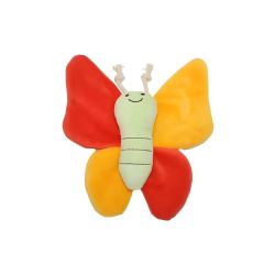 Interactive Pet Squeaky Plush Toy - Butterfly
