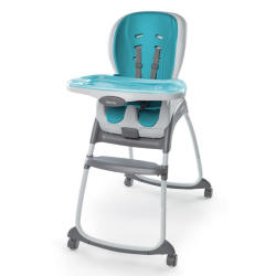 InGenuity - 3-in-1 Smart Clean High Chair - Aqua