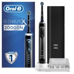 Rechargeable Electric Toothbrush - Genius X - Midnight Black