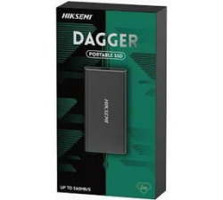 Hiksemi Dagger 2TB External SSD HS-ESSD-T200N-MINI-2T-BLACK