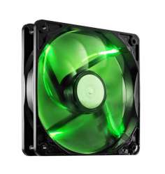 Cooler Master Sickelflo 120mm Chassis Cooling Fan - Green Led