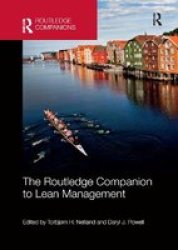The Routledge Companion To Lean Management Paperback