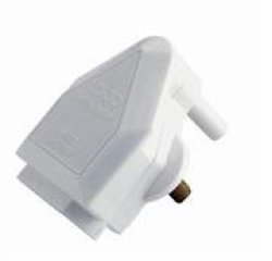 Lesco Domestic Multi Adaptor Converts Two Pin Euro To 16A Three Pin Bottom Entry - Use This Adapter To Convert Your 2 Pin Euro