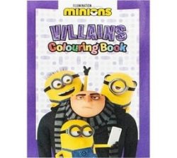Minions Villains Colouring Book