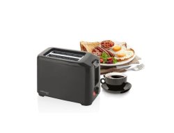 Mellerware 750W 2 Slice Black Eco Toaster - 24821A