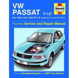 Haynes 3917 Vw Passat 4-CYL 1996 To 2000 Repair Manual