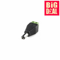 Dc Power Male Jack Plug Connector 5.5 2.1mm