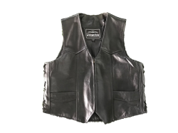 Stealth Helmets Stealth Mens Leather Waistcoat