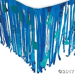 Oriental Trading Company Under The Sea Tableskirt With Cutouts