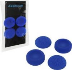 Assecure Ps4 Silicone Thumb Grips Concave & Convex Blue