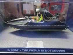 Q Boat - World Is Not Enough - James Bond Collection 1:43 Scale Die Cast