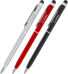 High Accuracy 3 Pack-Black-Red-Silver Compact Form for Touch Screens PRO Stylus Pen for Nokia 9.3 PureView with Ink Extra Sensitive
