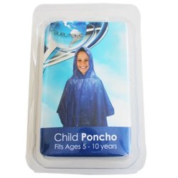Basics Travelmate Poncho Child Blue