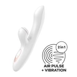 Satisfyer Pro+ Air Pulse Clitoral Stimulator & G-spot Vibrator