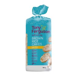 Rice Cakes Brown 150G - Salted