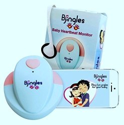 Bjingles Heartbeat Baby Monitor -listen To The Sounds Your Unborn Makes-perfect Pregnancy Gift- Includes A Great Bjingles Pregnancy App