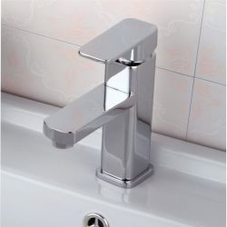 Single Handle Chrome Bathroom Mixer Faucet Tap F3604