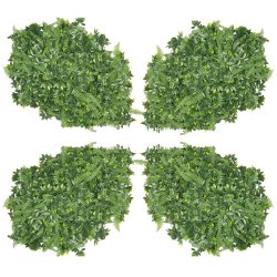 Houzecomfort Premium Persian Leaf Artificial Wall Hedge Panels
