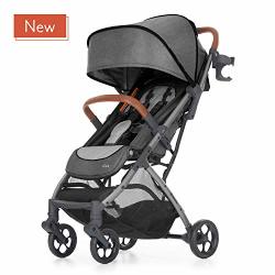 lightweight stroller with large canopy