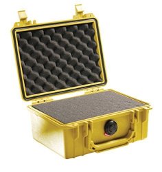 Pelican 1150 Camera Case With Foam Yellow