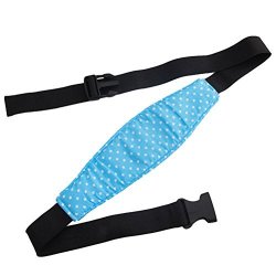 Ounona Infant Baby Head Support Band Carseat Straps Covers Slumber Sling Toddler Car Seat Adjustable Sleep Positioner