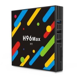 H96 Max H1 Tv Box RK3328 Android 7.1 4GB RAM + 32GB Rom 2.4G + 5G Wi-fi 100MBPS USB 3.0 4K