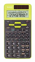 Sharp EL-531TG-GR Scientific Calculator Black green