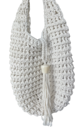 - Macrame Bag With Shell