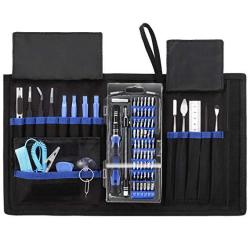 EWarehouse Keekit Screwdriver Set 76 In 1 Magnetic Precision Screwdriver Kits Professional Repair Tools With Portable Bag For Iphone Tablet PC Smartphones Ipods Game Console Etc
