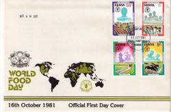 Kenya 1981 World Food Day First Day Cover
