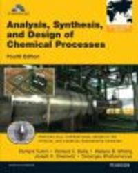 Analysis Synthesis And Design Of Chemical Processes paperback International Ed Of 4th Revised Ed