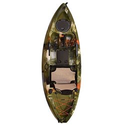 Vanhunks Manatee 9FT Single Fishing Kayak - Jungle Green