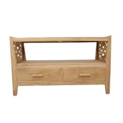 Wooden Celine Bedside Pedestal Sotran Dekorativ