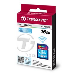 Transcend 16GB WiFi SDHC Class 10 Card Memory Card