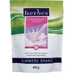 Herbex Slimmers Shake - Strawberry 450G